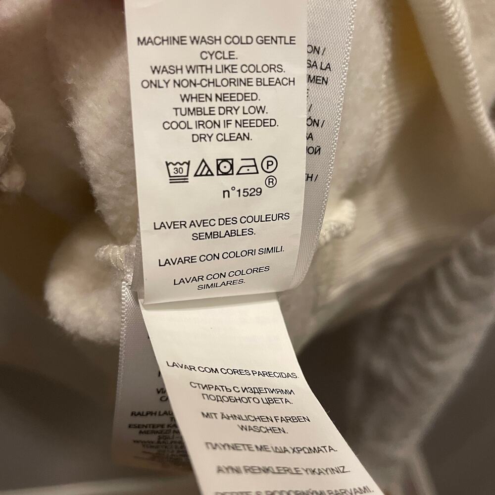 Polo by Ralph Lauren Cream Crew Neck Sweater - Picture 9 of 16